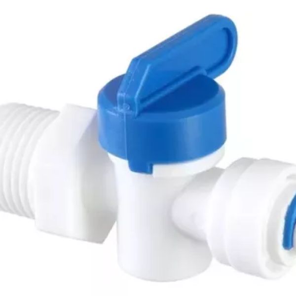 VALVULA DE FECHAMENTO ROSCA DE 1/2 PARA MANGUEIRAS 1/4